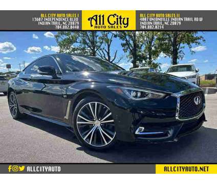 2017 INFINITI Q60 for sale is a Black 2017 Infiniti Q60 Car for Sale in Indian Trail NC