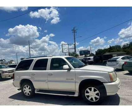 2002 Cadillac Escalade for sale is a White 2002 Cadillac Escalade Car for Sale in Haines City FL