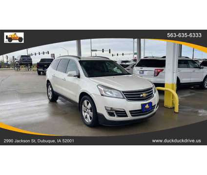 2015 Chevrolet Traverse for sale is a White 2015 Chevrolet Traverse Car for Sale in Dubuque IA