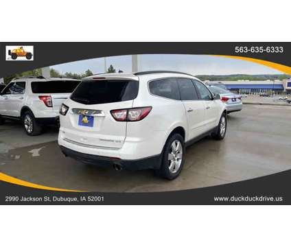 2015 Chevrolet Traverse for sale is a White 2015 Chevrolet Traverse Car for Sale in Dubuque IA