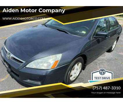 2006 Honda Accord for sale is a Grey 2006 Honda Accord Car for Sale in Portsmouth VA