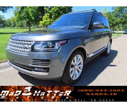 2017 Land Rover Range Rover for sale is a Grey 2017 Land Rover Range Rover Car for Sale in Nampa ID