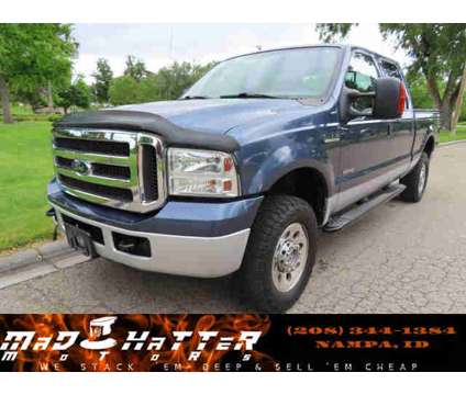 2005 Ford F250 Super Duty Crew Cab for sale is a Blue 2005 Ford F-250 Super Duty Car for Sale in Nampa ID