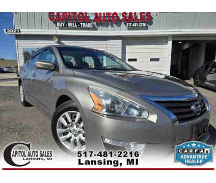 2015 Nissan Altima for sale is a Brown 2015 Nissan Altima 2.5 Trim Car for Sale in Lansing MI