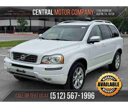 2013 Volvo XC90 for sale is a White 2013 Volvo XC90 3.2 Trim Car for Sale in Austin TX