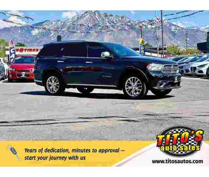 2014 Dodge Durango for sale is a Black 2014 Dodge Durango 4dr Car for Sale in Murray UT