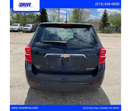 2016 Chevrolet Equinox for sale is a Blue 2016 Chevrolet Equinox Car for Sale in Fairfield OH