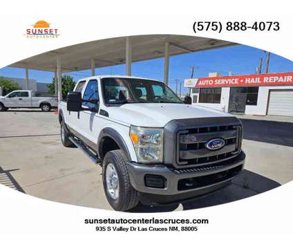2012 Ford F250 Super Duty Crew Cab for sale is a White 2012 Ford F-250 Super Duty Car for Sale in Las Cruces NM