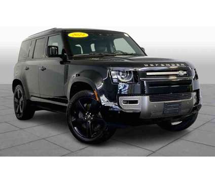 2022UsedLand RoverUsedDefenderUsed110 AWD is a Black 2022 Land Rover Defender Car for Sale in Westwood MA