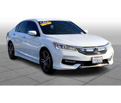 2017UsedHondaUsedAccordUsedCVT is a White 2017 Honda Accord Sport Sedan in Folsom CA