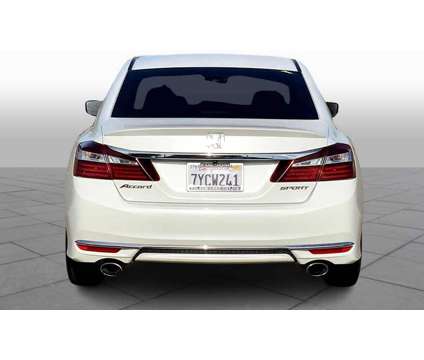 2017UsedHondaUsedAccordUsedCVT is a White 2017 Honda Accord Sport Sedan in Folsom CA
