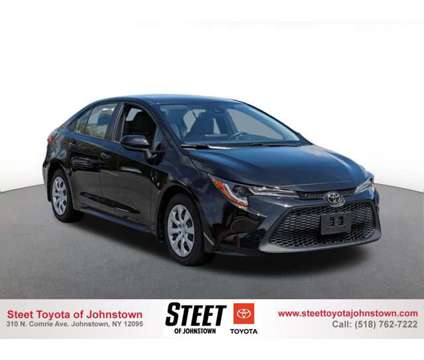 2022 Toyota Corolla LE is a Black 2022 Toyota Corolla LE Car for Sale in Johnstown NY