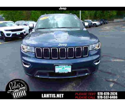 2020UsedJeepUsedGrand CherokeeUsed4x4 is a Blue, Grey 2020 Jeep grand cherokee Car for Sale in Leominster MA