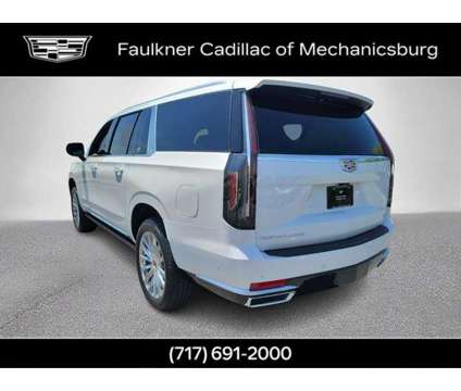 2024 Cadillac Escalade ESV 4WD Premium Luxury is a White 2024 Cadillac Escalade ESV Car for Sale in Mechanicsburg PA