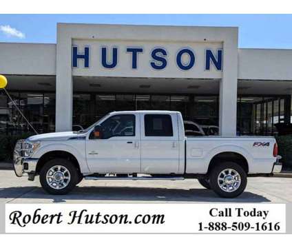 2016 Ford Super Duty F-350 SRW Lariat is a White 2016 Ford Car for Sale in Moultrie GA