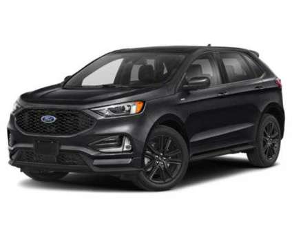 2021 Ford Edge ST-Line is a Black 2021 Ford Edge Car for Sale in Lomira WI