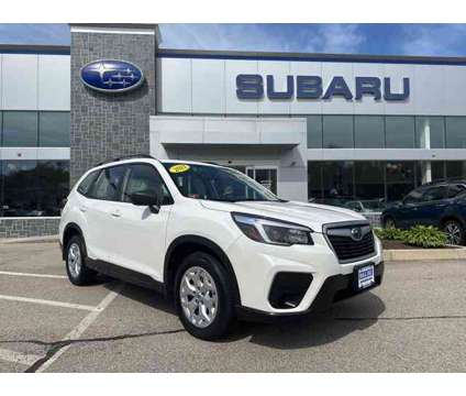 2021 Subaru Forester Base is a White 2021 Subaru Forester 2.5i Car for Sale in West Warwick RI