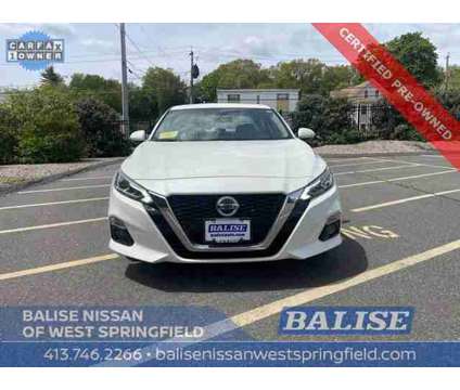 2021 Nissan Altima 2.5 SL is a White 2021 Nissan Altima 2.5 Trim Car for Sale in West Springfield MA