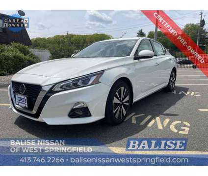 2021 Nissan Altima 2.5 SL is a White 2021 Nissan Altima 2.5 Trim Car for Sale in West Springfield MA