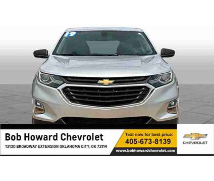 2019UsedChevroletUsedEquinoxUsedFWD 4dr is a Silver 2019 Chevrolet Equinox Car for Sale in Oklahoma City OK