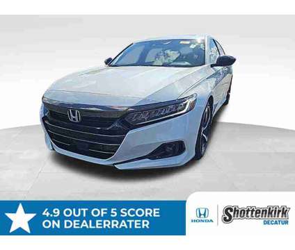 2022UsedHondaUsedAccordUsed2.0T Auto is a Silver, White 2022 Honda Accord Car for Sale in Decatur AL