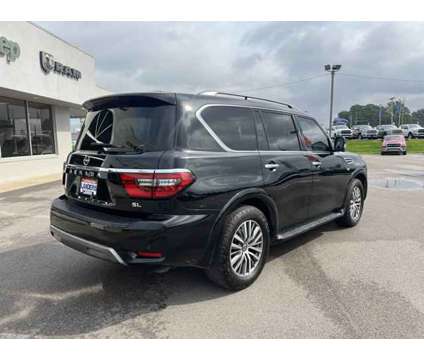 2021 Nissan Armada SL is a Black 2021 Nissan Armada SL Car for Sale in Covington TN