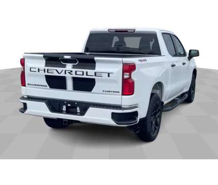 2021UsedChevroletUsedSilverado 1500 is a White 2021 Chevrolet Silverado 1500 Custom Car for Sale in Milwaukee WI