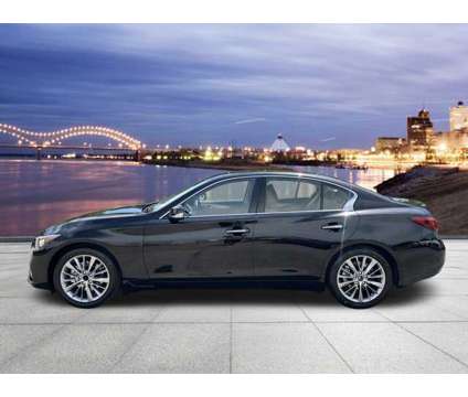 2024 Infiniti Q50 Luxe is a Black 2024 Infiniti Q50 Car for Sale in Bartlett TN