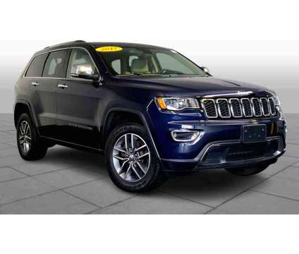 2017UsedJeepUsedGrand CherokeeUsed4x4 is a Blue 2017 Jeep grand cherokee Car for Sale in Westwood MA