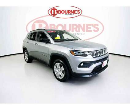2022UsedJeepUsedCompassUsed4x4 is a Silver 2022 Jeep Compass Car for Sale in South Easton MA