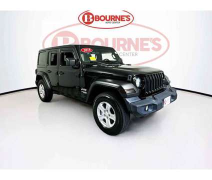 2019UsedJeepUsedWrangler UnlimitedUsed4x4 is a Black 2019 Jeep Wrangler Unlimited Car for Sale in South Easton MA