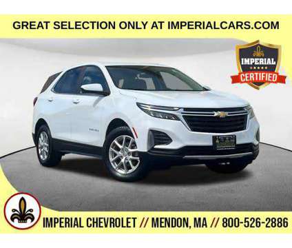 2024UsedChevroletUsedEquinoxUsedAWD 4dr is a White 2024 Chevrolet Equinox LT Car for Sale in Mendon MA