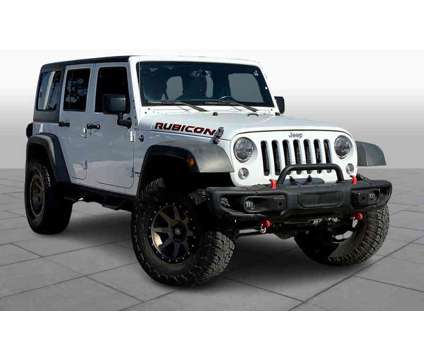2015UsedJeepUsedWrangler UnlimitedUsed4WD 4dr is a White 2015 Jeep Wrangler Unlimited Car for Sale in Lubbock TX