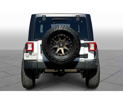 2015UsedJeepUsedWrangler UnlimitedUsed4WD 4dr is a White 2015 Jeep Wrangler Unlimited Car for Sale in Lubbock TX
