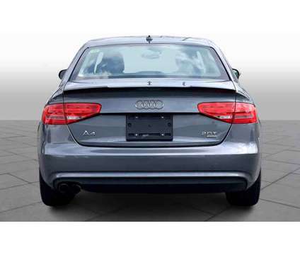 2014UsedAudiUsedA4Used4dr Sdn Auto quattro 2.0T is a Grey 2014 Audi A4 Car for Sale in Danvers MA
