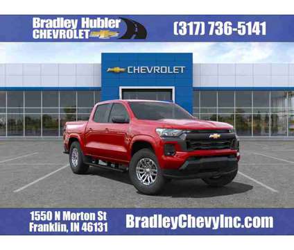 2024NewChevroletNewColoradoNewCrew Cab is a Red 2024 Chevrolet Colorado Car for Sale in Franklin IN