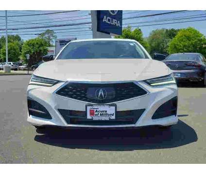 2021UsedAcuraUsedTLXUsedSH-AWD is a Silver, White 2021 Acura TLX Car for Sale in Milford CT