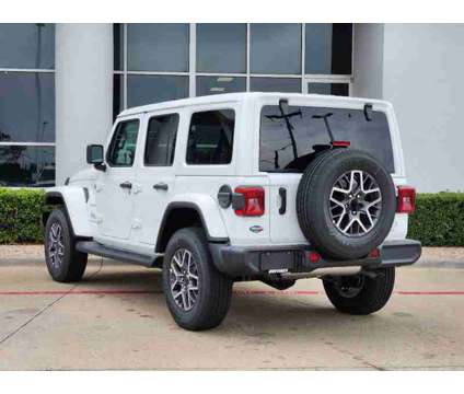 2024NewJeepNewWranglerNew4 Door 4x4 is a White 2024 Jeep Wrangler Sahara SUV in Lewisville TX