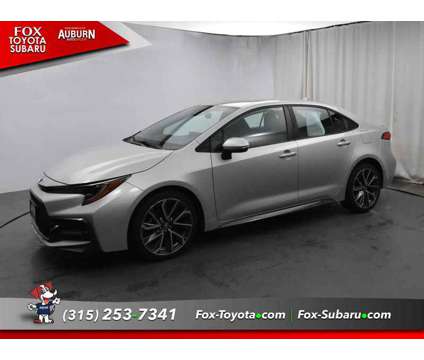 2021UsedToyotaUsedCorollaUsedCVT (Natl) is a Silver 2021 Toyota Corolla Car for Sale in Auburn NY
