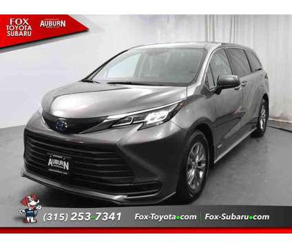2021UsedToyotaUsedSiennaUsedFWD 8-Passenger (Natl) is a Grey 2021 Toyota Sienna Car for Sale in Auburn NY