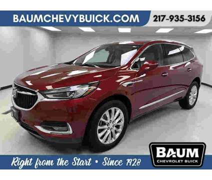 2018UsedBuickUsedEnclaveUsedAWD 4dr is a Red 2018 Buick Enclave Car for Sale in Clinton IL