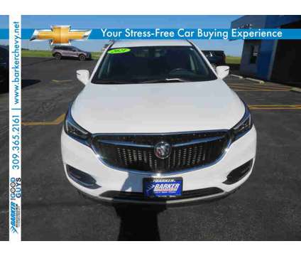2021UsedBuickUsedEnclaveUsedFWD 4dr is a White 2021 Buick Enclave Car for Sale in Lexington IL