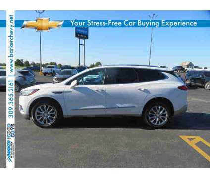 2021UsedBuickUsedEnclaveUsedFWD 4dr is a White 2021 Buick Enclave Car for Sale in Lexington IL