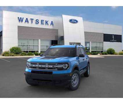 2024NewFordNewBronco SportNew4x4 is a Blue 2024 Ford Bronco Car for Sale in Watseka IL