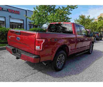 2016UsedFordUsedF-150Used4WD SuperCab 145 is a Red 2016 Ford F-150 Car for Sale in Cockeysville MD