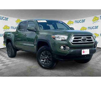 2021UsedToyotaUsedTacomaUsedDouble Cab 5 Bed V6 AT (Natl) is a Green 2021 Toyota Tacoma Car for Sale in Norwood MA