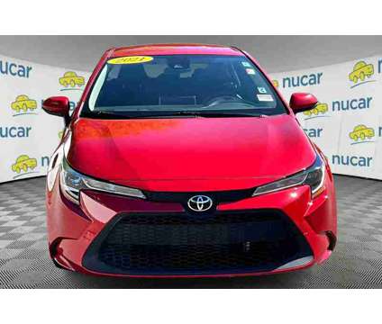 2021UsedToyotaUsedCorollaUsedCVT (Natl) is a Red 2021 Toyota Corolla Car for Sale in North Attleboro MA