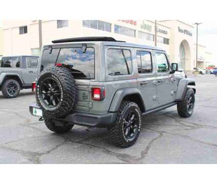 2021UsedJeepUsedWranglerUsed4x4 is a Grey 2021 Jeep Wrangler Unlimited SUV in Greenwood IN