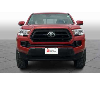 2022UsedToyotaUsedTacomaUsedDouble Cab 5 Bed V6 AT (Natl) is a Red 2022 Toyota Tacoma Car for Sale in Houston TX