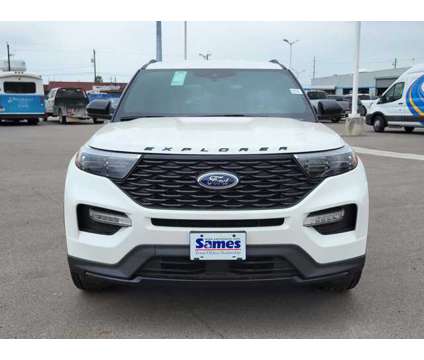 2024 Ford Explorer ST-Line is a White 2024 Ford Explorer Car for Sale in Corpus Christi TX